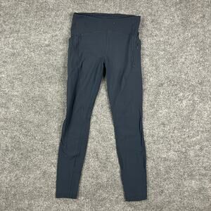 Lulullemon Black Leggings Womens Size 8 Large High Waisted Stretch Athletic Yoga